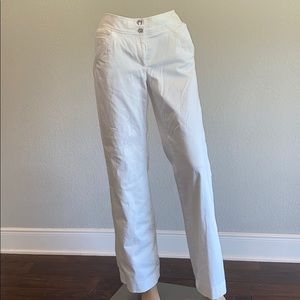 Cute WHBM White Slacks